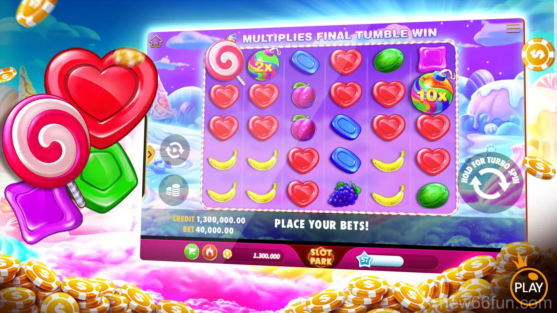 Giao diện thanh toán và khuyến mãi